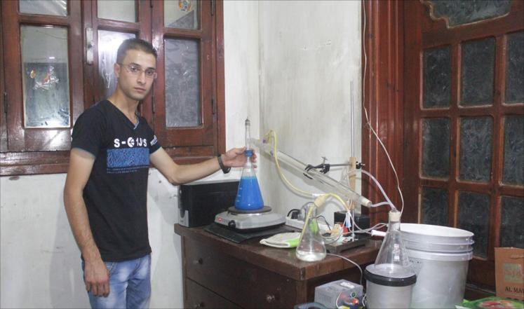 غزي ينتج البنزين من تفاعلات كيميائية غزي