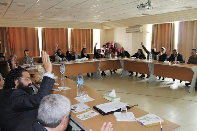 عطاء فلسطين الخيرية تعقد هيئتها العامة وتختار مجلس إدارة جديد عطاء فلسطين الخيرية تعقد هيئتها العامة وتختار مجلس إدارة جديد