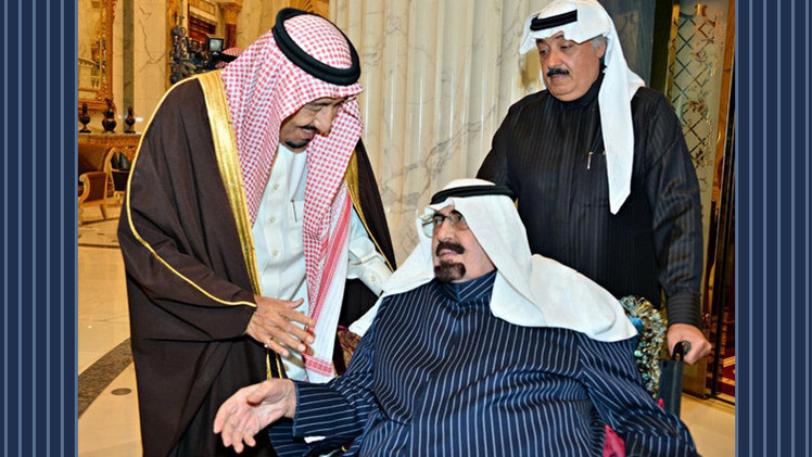 اخر صورة للملك السعودي الراحل عبد الله بن عبد العزيز الملك السعودي الراحل