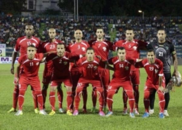 بعثة "المنتخب الوطني" نصل إلى نيوكاسل المنتخب الوطني الفلسطيني