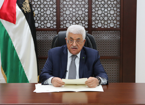 الرئيس: سياسات إسرائيل تؤدي لحرب دينية لا نرغب بها عباس
