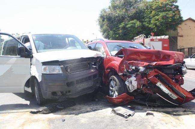 إصابات في حادث سير جنوب جنين صورة ارشيفية