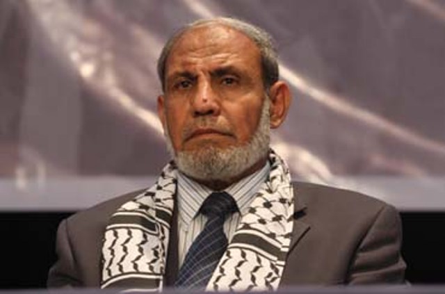 الزهار: الجهاد قدمت لمصر أدلة على تورط فتح بأحداث العنف الأخيرة بغزة محمود الزهار