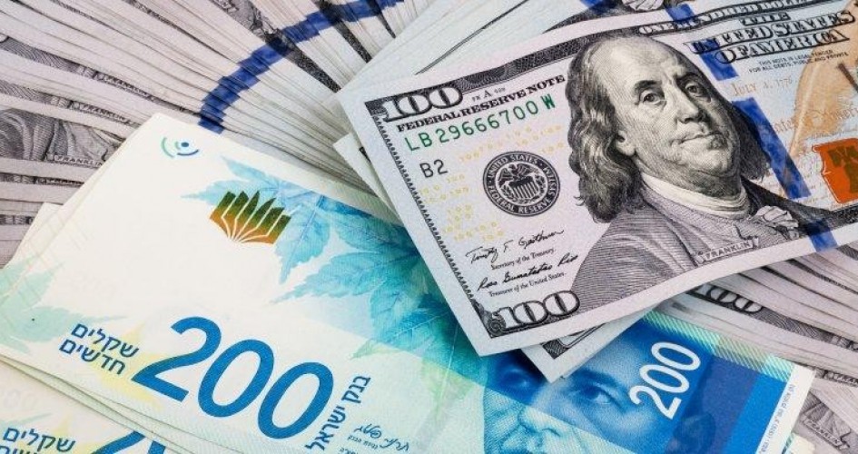 اعلان وطنية أسعار العملات مقابل الشيكل