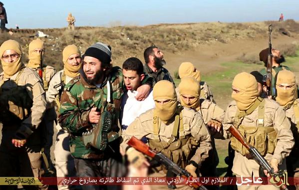"مؤيدو داعش" يردون على "#كلنا_معاذ"..فماذا أطلقوا؟ مؤيدو داعش