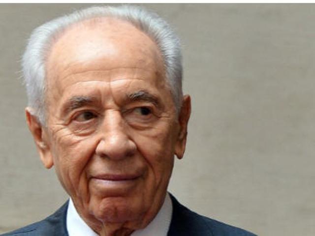 بيرس يشيد بأداء الطيارين وغاراتهم! شيمعون بيرس