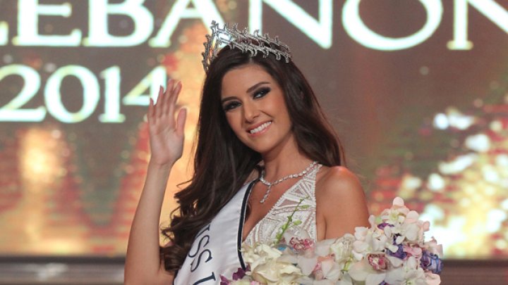 سالي جريج تتوج بلقب ملكة جمال لبنان 2014 ملكة جمال لبنان