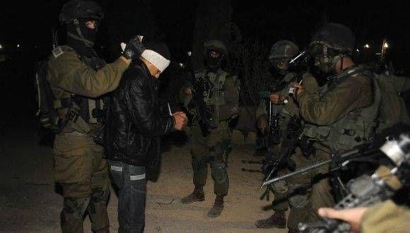 اعتقال 4 شبان في القدس اعتقال