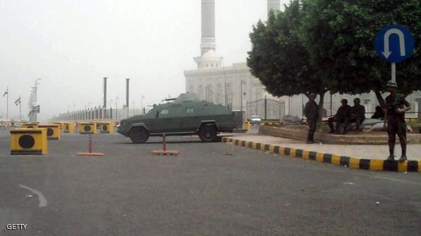 انفجار عبوة ناسفة أمام القصر الجمهوري