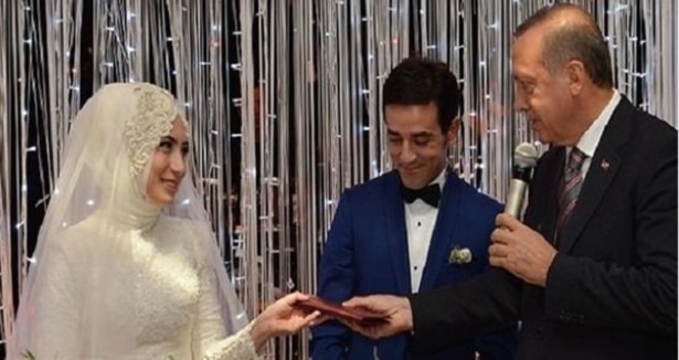 أردوغان شاهد على عقد زواج مواطن تركيّ اردوغان