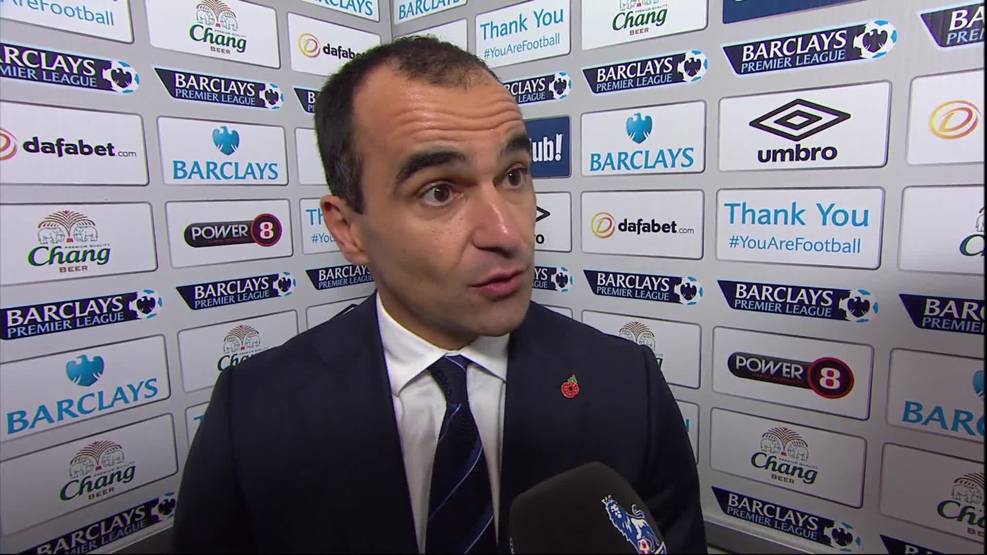 مارتينيز واثق من عودة فريقه ايفرتون إلى مساره مارتينيز مدرب ايفرتون الانجليزي