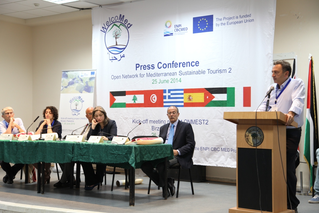 مؤتمر صحفي حول الشبكة المفتوحة للسياحة المستدامة في حوض البحر المتوسط 2 التنمية المستدامة