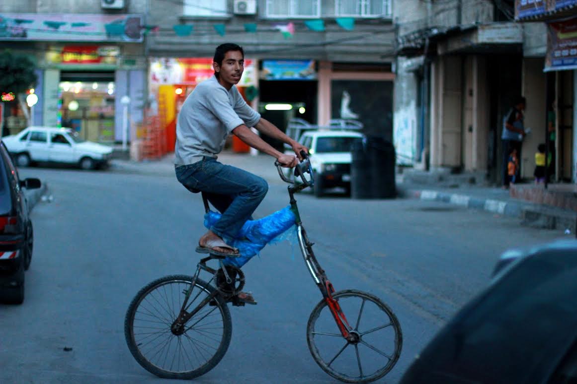 دراجة هوائية غريبة