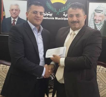 "يونيبال" تدعم بلدية بيتونيا لتنفيذ مشاريع و تطوير الخدمات بلدية بيتونيا