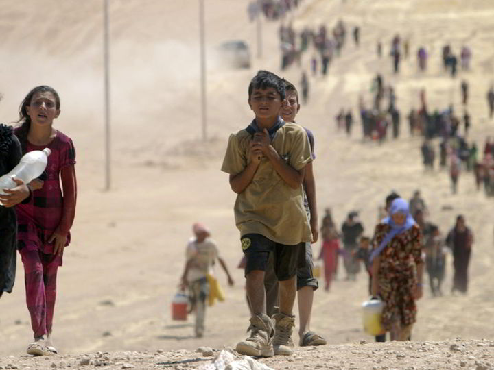 12 ألف لاجئ ايزيدي دخلوا تركيا في أغسطس 12 ألف لاجئ