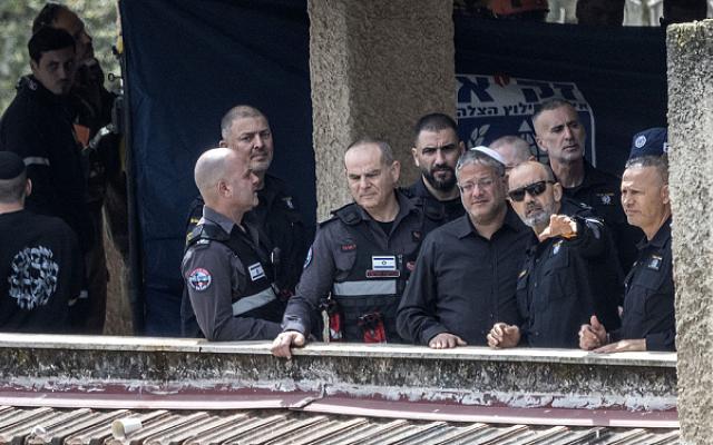 بن غفير يقتحم سخنين في جولة استعراضية وسط انتقادات الأهالي