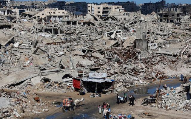 الحرب على غزة | قصف في خانيونس وسط تردد حول تمويل إعادة الإعمار