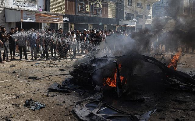 5 شهداء الإثنين في غارات إسرائيلية على مدينة غزة