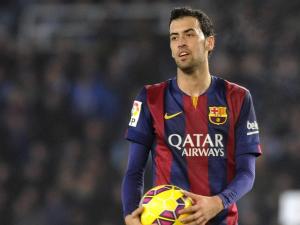 بوسكيتس يشارك في تدريبات برشلونة استعدادا للكلاسيكو