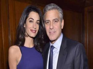 جورج كلوني وزوجته