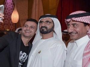 رامز جلال وحاكم دبي