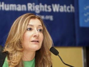 سارة ليا ويتسن مديرة قسم الشرق الأوسط وشمال أفريقيا 