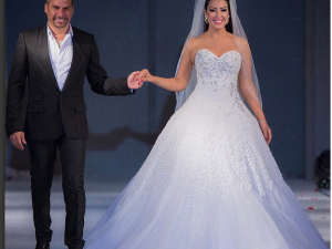 سمية الخشاب ترتدي أغلى فستان بالعالم