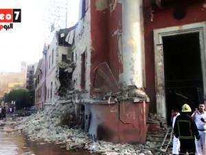 انفجار في القنصلية الايطالية في القاهرة