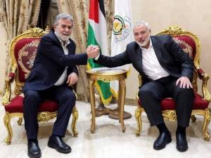 لقاء موسع بين وفدي حماس والجهاد بالقاهرة