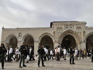 مئات المستوطنين يقتحمون الأقصى بـ "يوم الغفران"