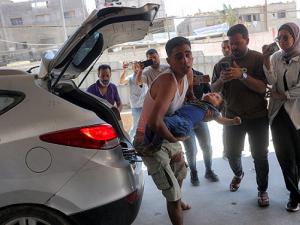 غزة: شهيدان، طفل وسيدة، و7 إصابات بقصف للاحتلال في خانيونس