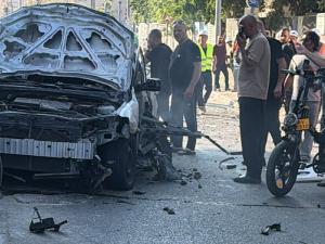 قتيل في انفجار سيارة بيافا