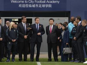 كرة القدم البريطانية تنال إعجاب الرئيس الصيني