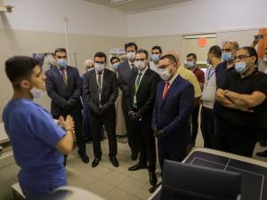 جوال تدعم مجمع الصحابة الطبي بجهاز فحص كثافة العظم  DEXA