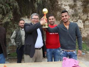 تنظيم دوري شهداء جامعة القدس لكرة القدم