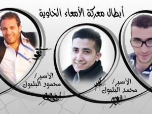 الأسرى المضربين عن الطعام 