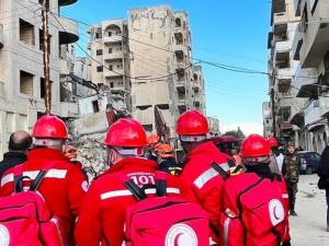  بنك فلسطين يساهم في إغاثة اللاجئين الفلسطينيين المتضررين جراء الزلزال المدمر الذي ضرب سورية وتركيا عبر جمعية الهلال الأحمر الفلسطيني